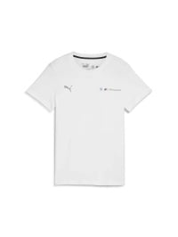 Белый - Футболка спортивная PUMA Bmw Mms Kids Ess Logo Tee 2