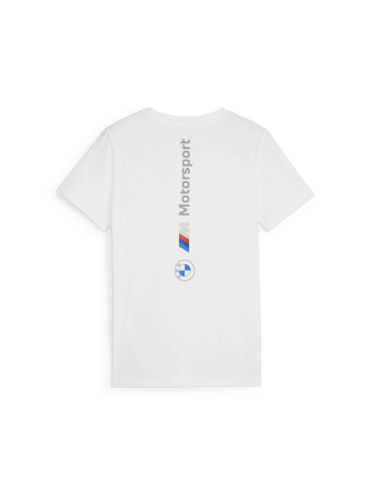 Футболка спортивная PUMA Bmw Mms Kids Ess Logo Tee 2 модель 627533 — фото - INTERTOP