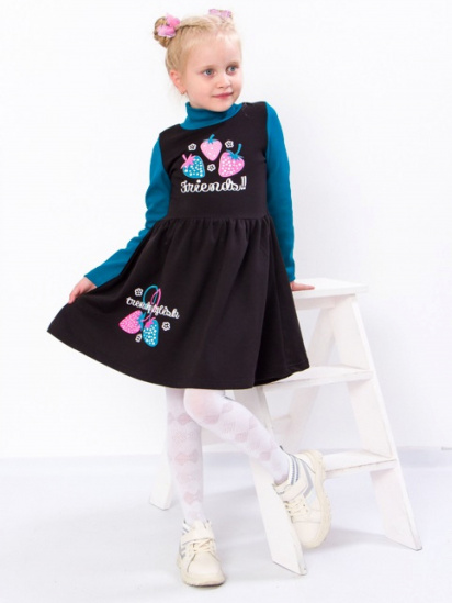 Платье мини Носи своє модель 6331-023-33-malahtovij — фото - INTERTOP