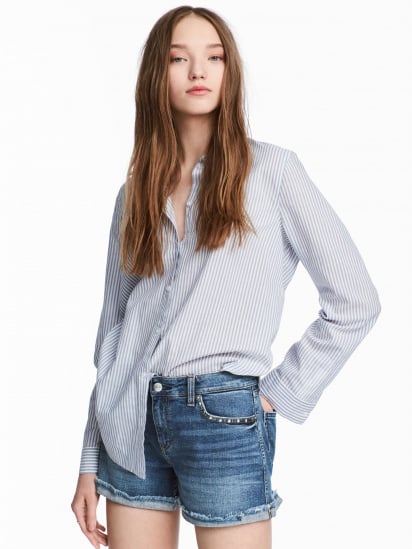 Шорты джинсовые H&M модель 63978 — фото - INTERTOP
