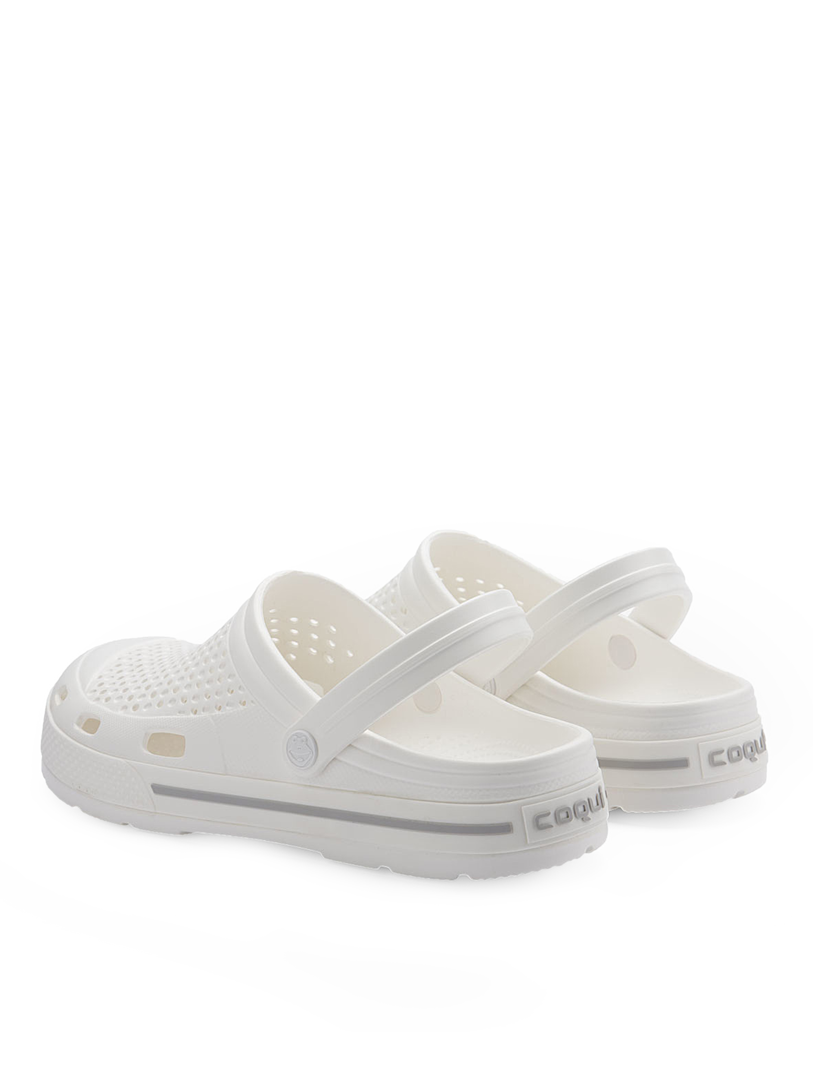 

COQUI Сабо (6403WHITE_WHITE_KHAKI_GREY) Мужское, цвет - Белый