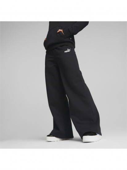 Штани спортивні PUMA Ess+ Embroidery Wide Pants модель 670006 — фото 3 - INTERTOP