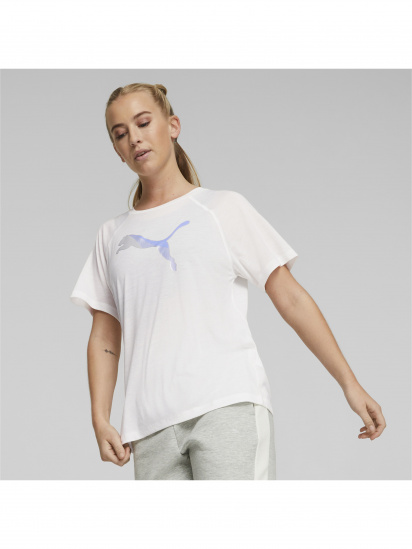 Футболка спортивная PUMA Evostripe Tee модель 673066 — фото 3 - INTERTOP