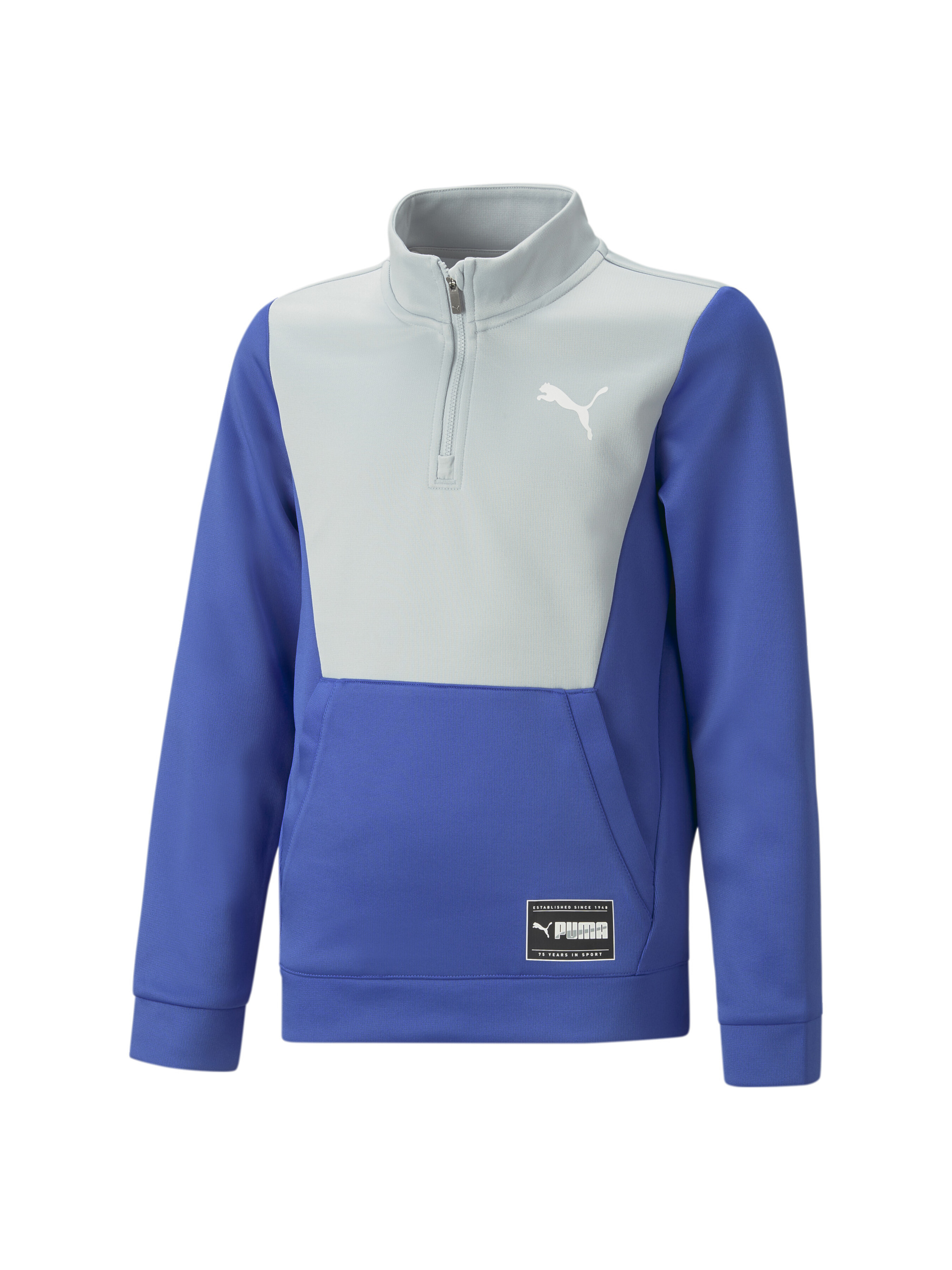 

PUMA FIT Quarter-Zip Худі (673194_92) Для хлопчиків, колір - Синій