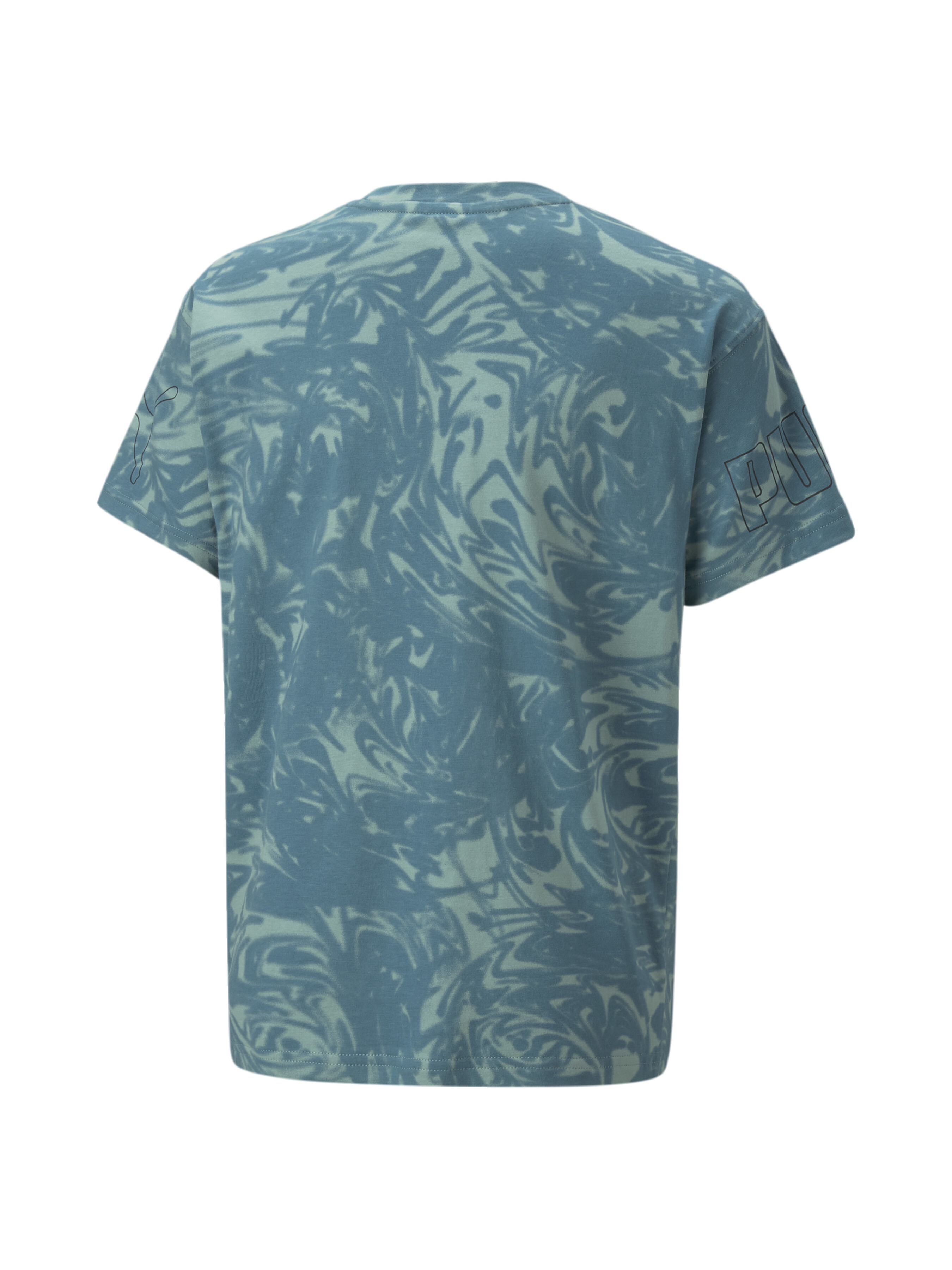 

PUMA POWER SUMMER AOP Tee Футболка (674248_84) Для хлопчиків, колір - Сірий