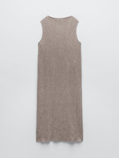 Платье миди ZARA модель 67775 — фото 3 - INTERTOP