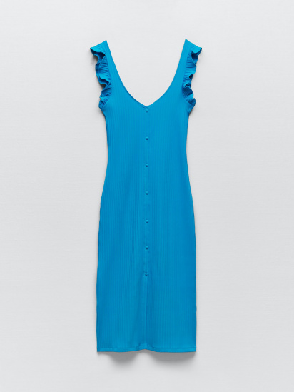 Платье миди ZARA модель 67803 — фото 3 - INTERTOP