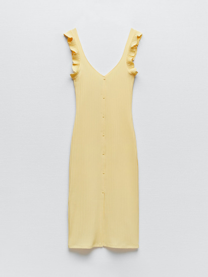 Платье миди ZARA модель 67808 — фото 4 - INTERTOP