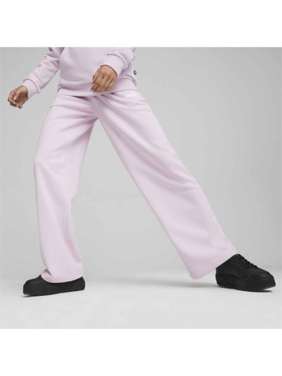 Штаны спортивные PUMA Ess+ Straight Leg Pants Tr модель 678745 — фото 3 - INTERTOP