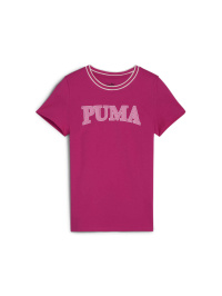 Розовый - Футболка PUMA Squad Tee