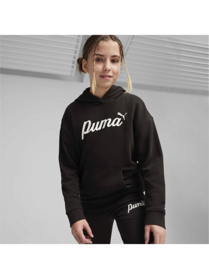 Худи PUMA Ess+ Script Hoodie Tr модель 679403 — фото 3 - INTERTOP