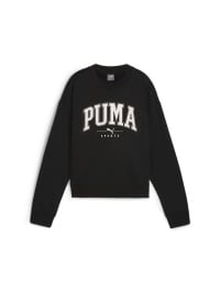 Чёрный - Свитшот PUMA Squad Crew Fl