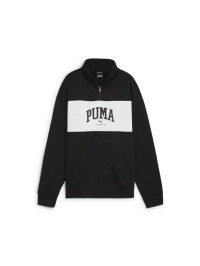 Чёрный - Кофта PUMA Squad Half-zip Fl