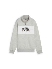 Серый - Кофта PUMA Squad Half-zip Fl