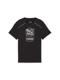 Чёрный - Футболка спортивная PUMA Active Sports Graphic Tee