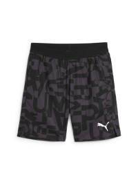 Чёрный - Шорты PUMA Runtrain Aop Shorts