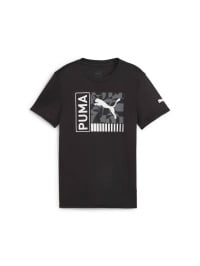 Чёрный - Футболка PUMA Fit Tee