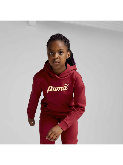 Худи PUMA Ess+ Script Hoodie Fl модель 682780 — фото 3 - INTERTOP