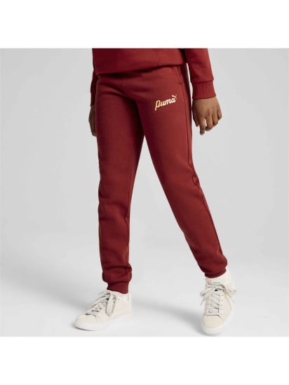 Штаны спортивные PUMA Ess+ Script Pants Fl модель 682799 — фото 3 - INTERTOP