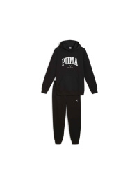 Чёрный - Спортивный костюм PUMA Squad Hooded Suit Fl