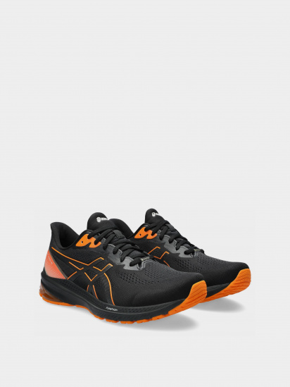 Кросівки для бігу Asics GT-1000 12 GTX модель 1011B684-001 Чорний, помаранчевий — фото 6 - INTERTOP