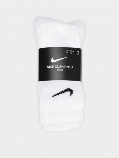 Набір шкарпеток NIKE Cushioned модель SX4508-101 — фото - INTERTOP