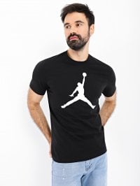 Чёрный - Футболка NIKE Jordan Jumpman