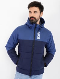 Синій - Демісезонна куртка NIKE  Sportswear HYBRID