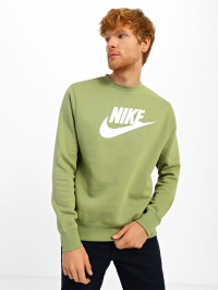Зелёный - Свитшот NIKE Sportswear Club Fleece Graphic Crew