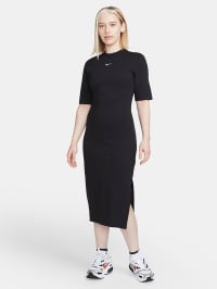 Чорний - Сукня міді NIKE Essntl Midi Dress