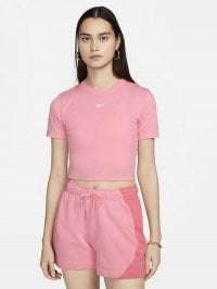 Рожевий - Футболка NIKE Sportswear Essential