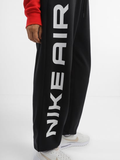 Штани спортивні NIKE Sportswear Air Fleece Oversized модель FB8051-010 — фото 4 - INTERTOP