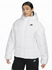 Білий - Зимова куртка NIKE Sportswear Essential Therma Classic Puffer