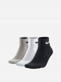 Білий - Набір шкарпеток NIKE Value Cush Ankle