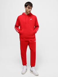 Червоний - Спортивний костюм NIKE Club Fleece Graphic Hooded