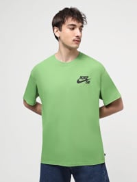 Зелёный - Футболка спортивная NIKE SB Logo Skate