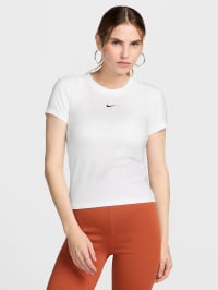 Белый - Футболка NIKE Sportswear Chill Knit