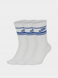 Білий - Набір шкарпеток NIKE Crew Essential Stripe