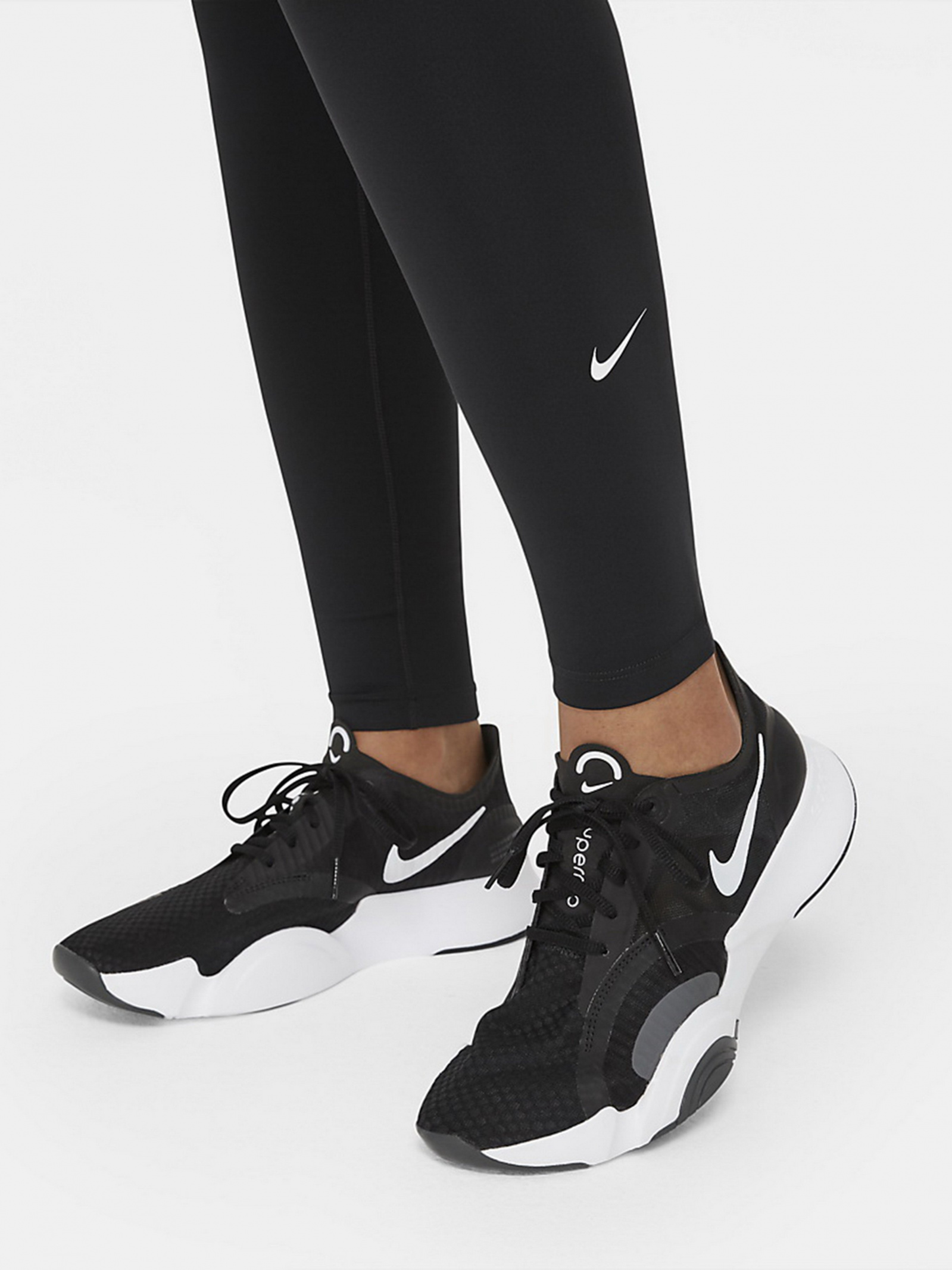 Лосины спортивные женские Nike ONE DF MR TGT черные DD0252-010 - купить на  Football-World