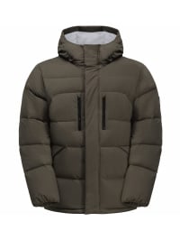 Коричневий - Пуховик Jack Wolfskin Roemertor Jkt