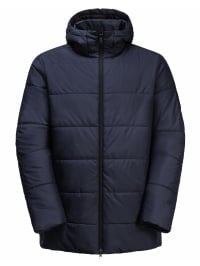 Синий - Пуховик Jack Wolfskin Deutzer Long Jkt