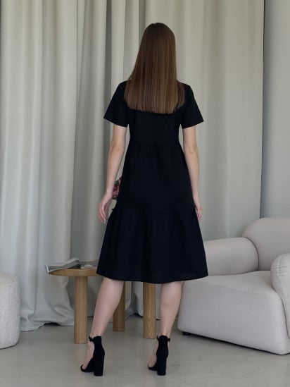 Платье миди Silvio Merlini модель 700001241 — фото 4 - INTERTOP