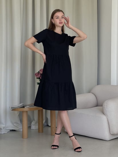 Сукня міді Silvio Merlini модель 700001241 — фото - INTERTOP
