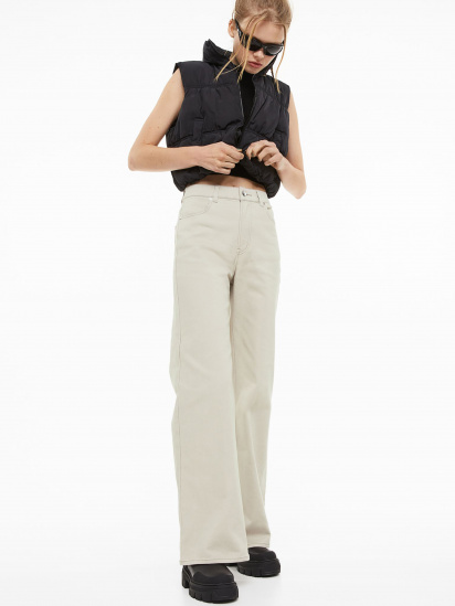 Широкие джинсы H&M модель 70175 — фото 3 - INTERTOP