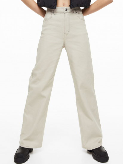 Широкие джинсы H&M модель 70175 — фото 4 - INTERTOP