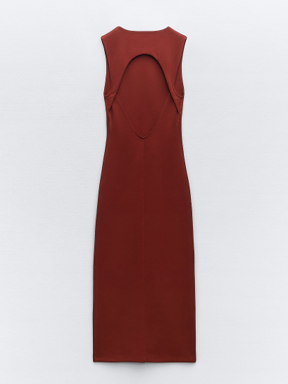 Платье миди ZARA модель 70948 — фото - INTERTOP