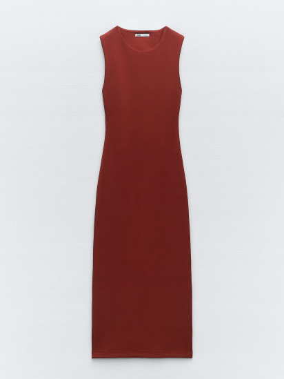 Платье миди ZARA модель 70948 — фото 6 - INTERTOP