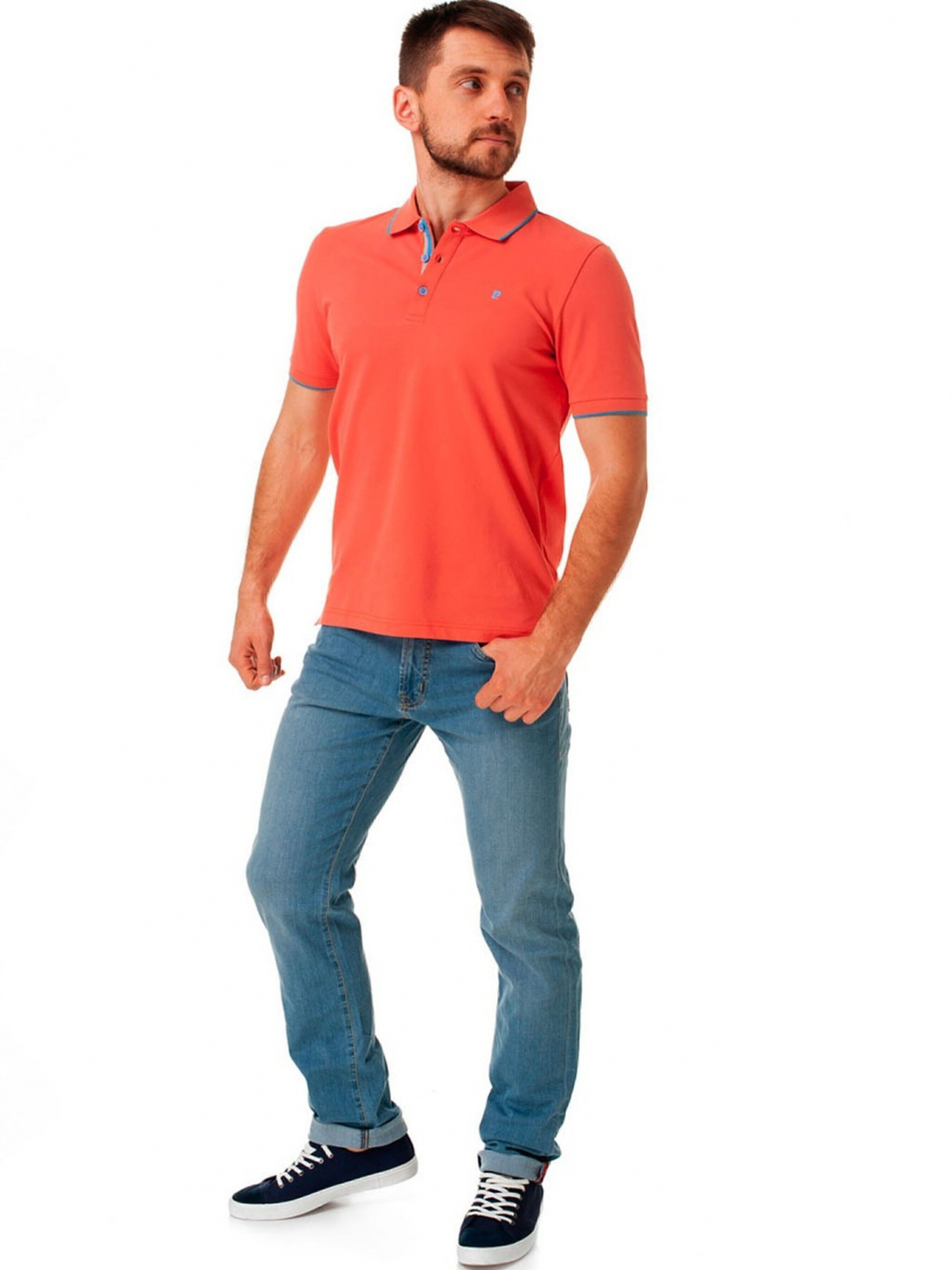 Зауженные джинсы Pierre Cardin 7635.18 для мужчин, цвет: Голубой - купить в  Киеве, Украине в магазине Intertop: цена, фото, отзывы