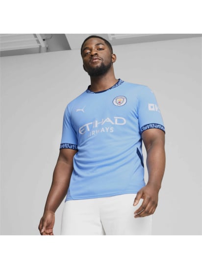 Футболка спортивная PUMA Mcfc Home Jersey Replica модель 775075 — фото 3 - INTERTOP