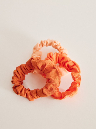 women'secret ­Набор из трех пар резинок для волос оранжевого цвета модель 7897881-66 — фото - INTERTOP